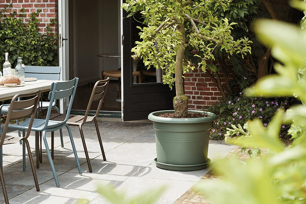 Bloempot Elho Green Basics Cilinder 65cm - Bladgroen Bloempot Elho Green Basics Cilinder 65cm - Bladgroen -Bloempot Kortings Winkel green basics cilinder 65cm bloempot bladgroen 7 16