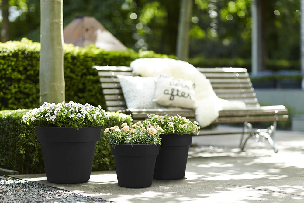 Bloempot Elho Green Basics Top planter 40cm - Living black Bloempot Elho Green Basics Top Planter 40cm - Living Black -Bloempot Kortings Winkel green basics top planter 40cm bloempot living black 7 13