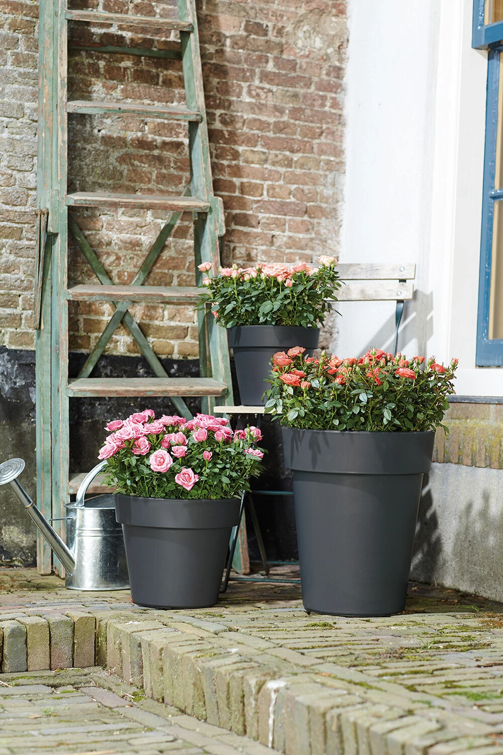 Bloempot Elho Green Basics Top planter 47cm - Living black Bloempot Elho Green Basics Top Planter 47cm - Living Black -Bloempot Kortings Winkel green basics top planter 47cm bloempot living black 6 13
