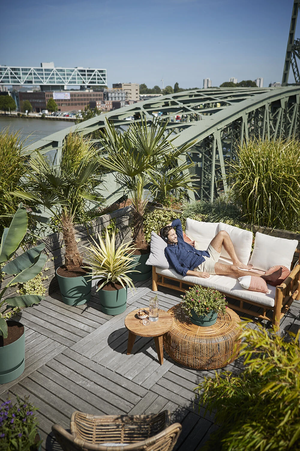 Bloempot Greenville Rond 40cm - Bladgroen Elho Bloempot Greenville Rond 40cm - Bladgroen -Bloempot Kortings Winkel greenville rond 40cm bloempot bladgroen 6 13