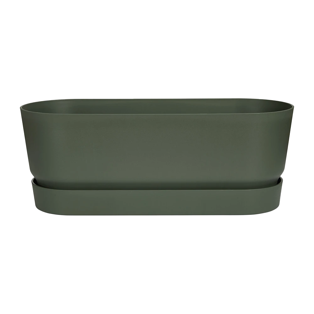 Bloembak Elho Greenville Terrace Long 50cm - Met wielen - Bladgroen Bloembak Elho Greenville Terrace Long 50cm - Met Wielen - Bladgroen -Bloempot Kortings Winkel greenville trough long 50 plantenbak bladgroen 1 8