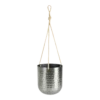 Hangpot Kody - D17 X H20cm - Lood -Bloempot Kortings Winkel hangpot kody d17 h20 lood hangpot lood 1 7