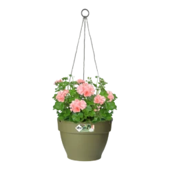 Elho Hangschaal Vibia Campana 26cm - Saliegroen -Bloempot Kortings Winkel hangschaal vibia campana 26cm saliegroen hangpot saliegroen 3 1