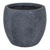 Bloempot Iowa Bullet - D44 X H39cm - Donkergrijs -Bloempot Kortings Winkel iowa bullet graphite d44h39 bloempot 1 5