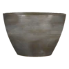 Bloempot Lester Ovaal - L40 X B20 X H27cm - Donkergrijs -Bloempot Kortings Winkel lester pot ovaal dgrijs l40xb20xh27cm bloempot 1 4
