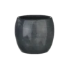 Bloempot Lester - D20 X H18cm - Donkerblauw -Bloempot Kortings Winkel lester pot rond d blauw h18xd20cm bloempot 1 4
