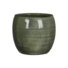 Bloempot Lester - D24 X H22cm - Groen -Bloempot Kortings Winkel lester pot rond groen h22xd24cm bloempot 1 4