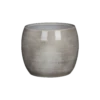 Bloempot Lester - D20 X H18cm - Lichtgrijs -Bloempot Kortings Winkel lester pot rond lgrijs h18xd20cm bloempot 1 4