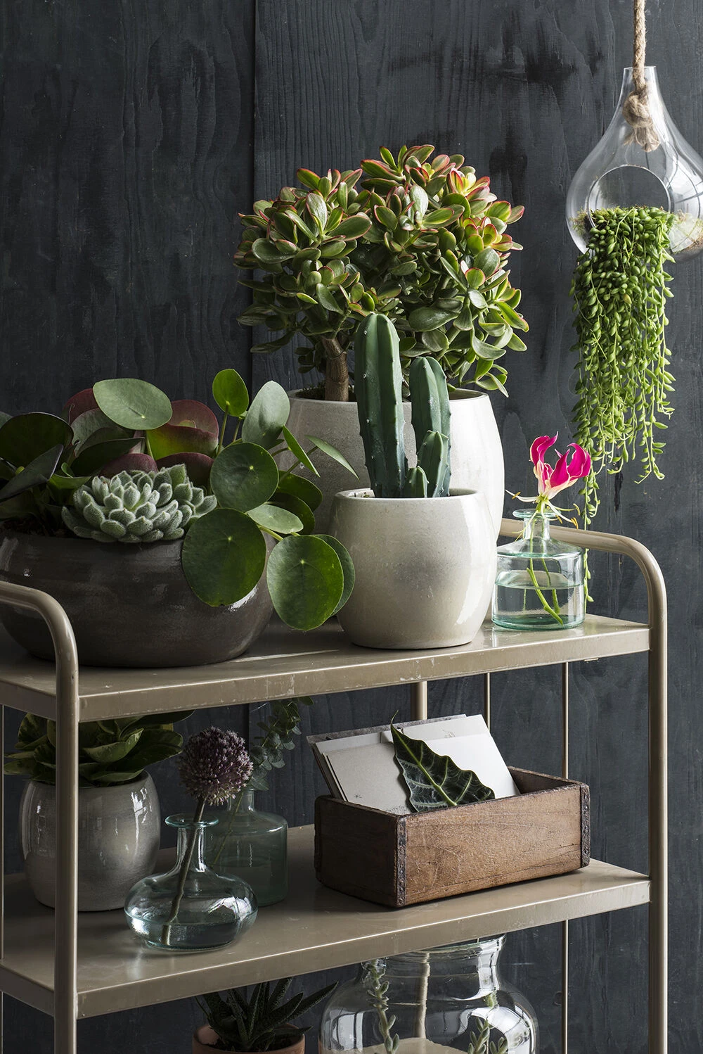 Bloempot Lester - d33 x h31cm - Lichtgrijs Bloempot Lester - D33 X H31cm - Lichtgrijs -Bloempot Kortings Winkel