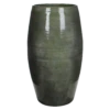 Bloempot Lester Hoog - D39 X H70cm - Groen -Bloempot Kortings Winkel lester vaas rond groen h70xd39cm bloempot 1 4