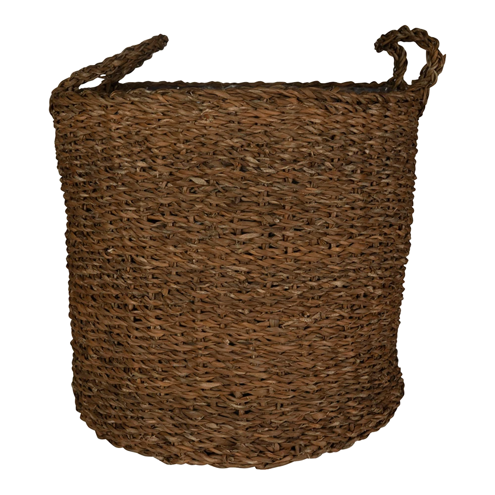 Plantenmand Joris - d38 x h33cm - Camel Plantenmand Joris - D38 X H33cm - Camel -Bloempot Kortings Winkel