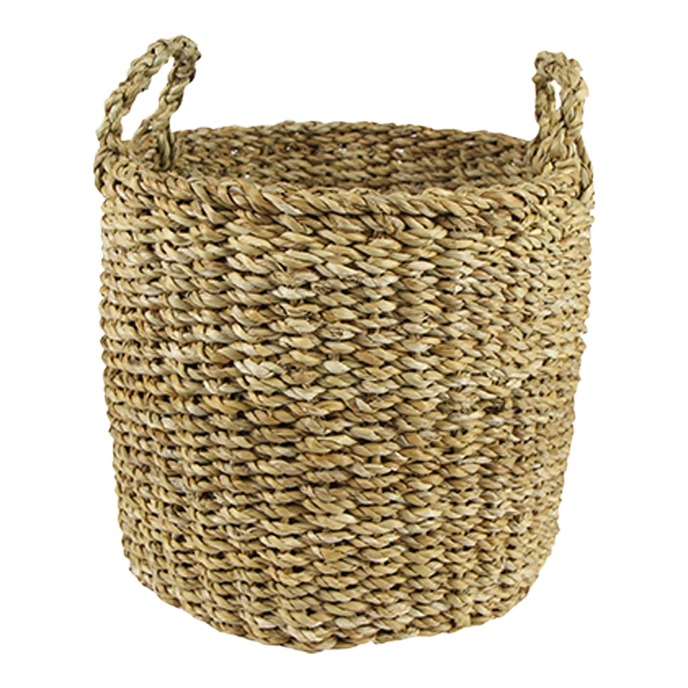 Plantenmand Joris - d38 x h33cm - Naturel Plantenmand Joris - D38 X H33cm - Naturel -Bloempot Kortings Winkel