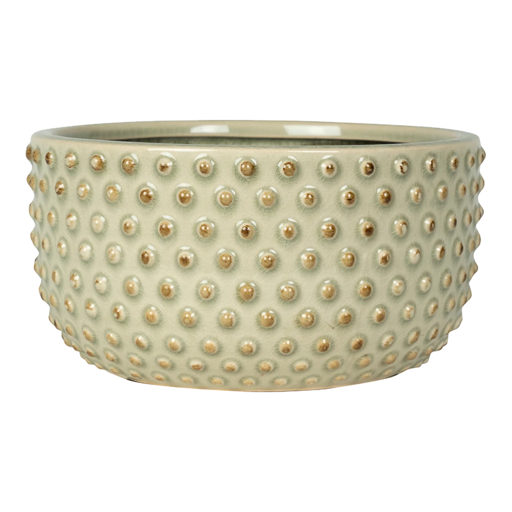 Plantenschaal Bolino - d20 x h11cm - Mint Plantenschaal Bolino - D20 X H11cm - Mint -Bloempot Kortings Winkel