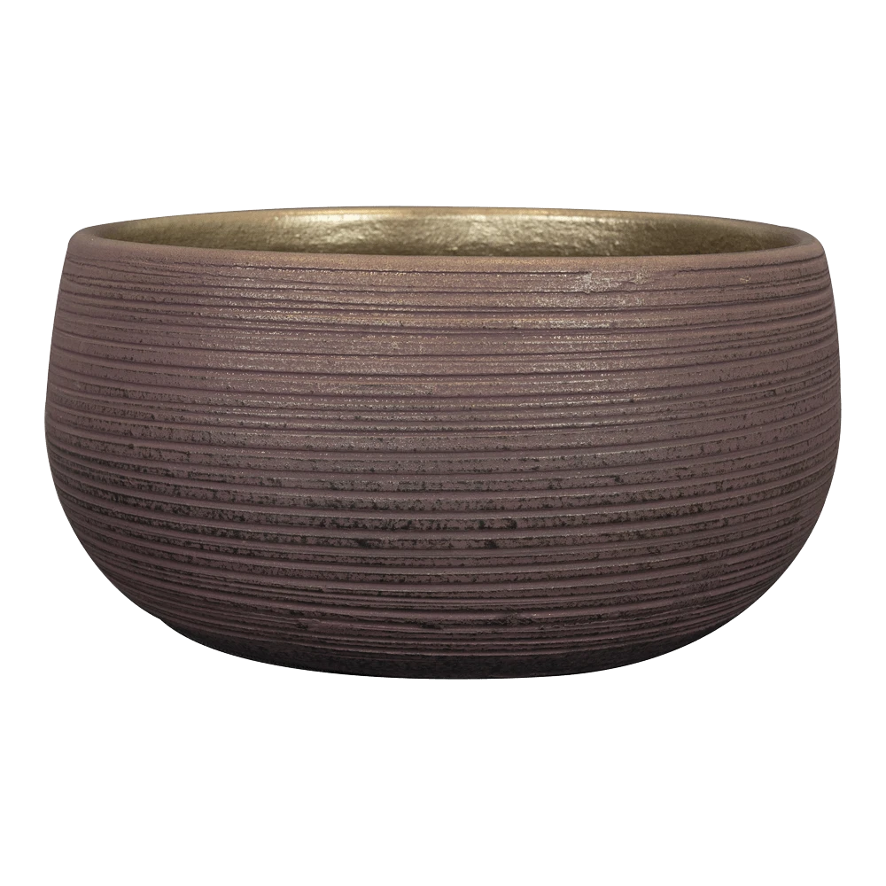 Plantenschaal Lydia - d28 x h13cm - Shiny Purple Plantenschaal Lydia - D28 X H13cm - Shiny Purple -Bloempot Kortings Winkel