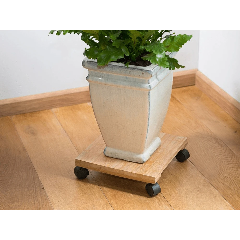 Plantentrolley Vierkant HKC - 30x30cm - Naturel - Max. 50kg - Nature Plantentrolley Vierkant HKC - 30x30cm - Naturel - Max. 50kg - Nature -Bloempot Kortings Winkel