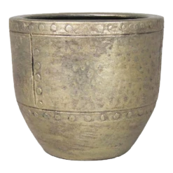 Bloempot Fien - D23 X H21cm - Goud