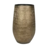 Bloempot Ryan Hoog - D18 X H30cm - Shiny Gold -Bloempot Kortings Winkel pot hoog ryan shiny gold d18 h30 bloempot 1
