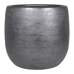 Bloempot Mira - D39 X H36cm - Antraciet