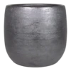 Bloempot Mira - D49 X H45cm - Antraciet -Bloempot Kortings Winkel pot mira d49 h45cm industrieel zwart bloempot antraciet 1