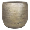 Bloempot Mira - D59 X H54cm - Goud -Bloempot Kortings Winkel pot mira d59 h54cm industrieel goud bloempot 1