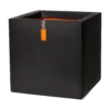 Capi Plantenbak Vierkant Urban Smooth NL - L30 X B30 X H30cm - Zwart 1 Capi Plantenbak Vierkant Urban Smooth NL - L30 X B30 X H30cm - Zwart -Bloempot Kortings Winkel pot vierkant smooth nl 30x30x30 zwart plantenbak 1 4