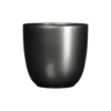 Bloempot Tusca - D25 X H23cm - Antraciet -Bloempot Kortings Winkel tusca pot rond antraciet h23xd25cm bloempot 1 4
