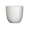 Bloempot Tusca - D25 X H23cm - Wit -Bloempot Kortings Winkel tusca pot rond wit h23xd25cm bloempot 1 4