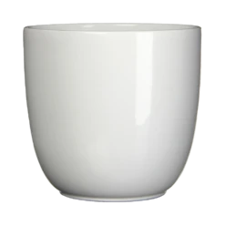 Bloempot Tusca - D35 X H31.5cm - Wit