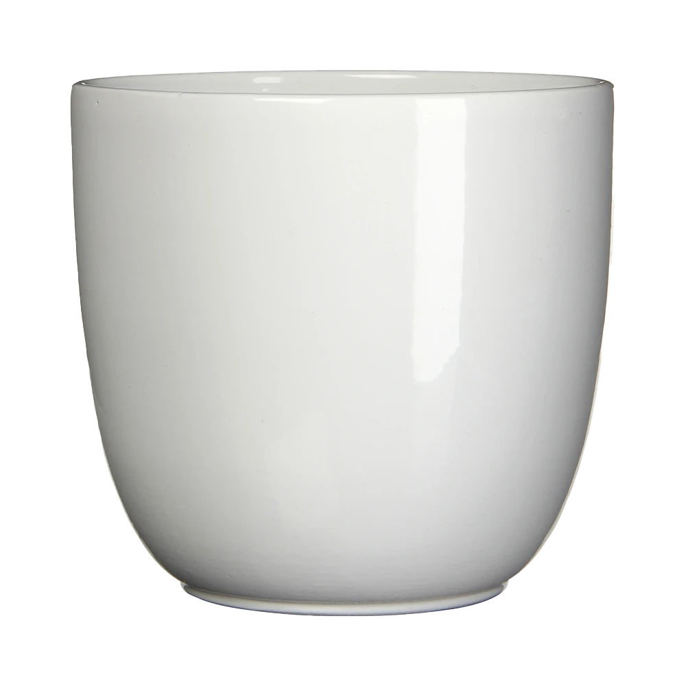 Bloempot Tusca - d35 x h31.5cm - Wit Bloempot Tusca - D35 X H31.5cm - Wit -Bloempot Kortings Winkel
