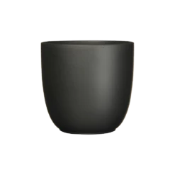 Bloempot Tusca - D28 X H25cm - Mat Zwart