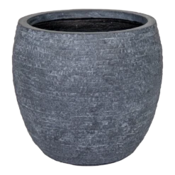 Bloempot Utah Bullet - D32 X H28.5 - Donkergrijs