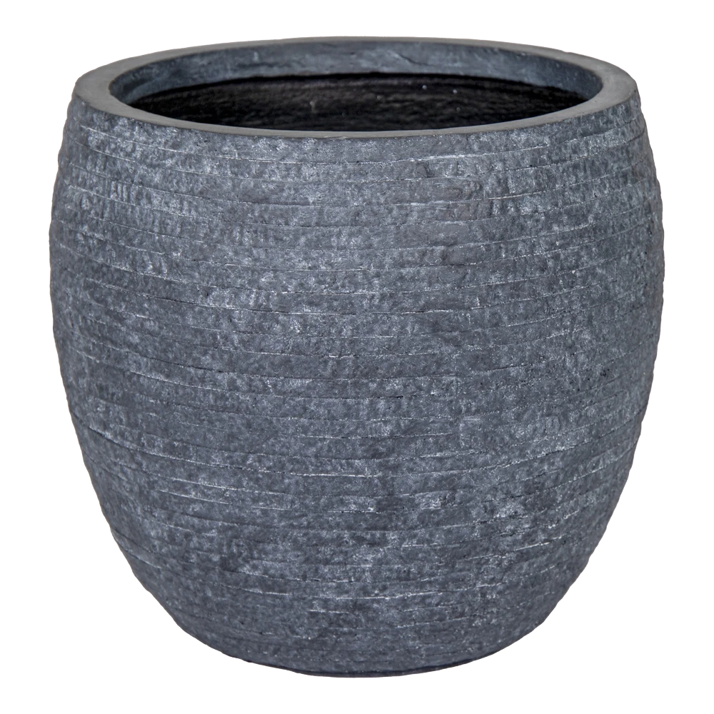 Bloempot Utah Bullet - d32 x h28.5 - Donkergrijs Bloempot Utah Bullet - D32 X H28.5 - Donkergrijs -Bloempot Kortings Winkel utah bullet graphite d32h285 bloempot 1