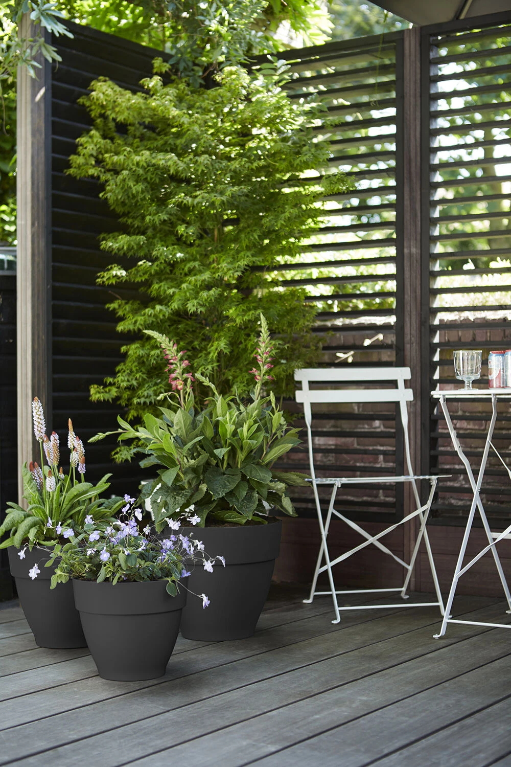 Bloempot Elho Vibia Campana rond 47cm - Antraciet Bloempot Elho Vibia Campana Rond 47cm - Antraciet -Bloempot Kortings Winkel vibia campana rond 47 bloempot antraciet 7 11