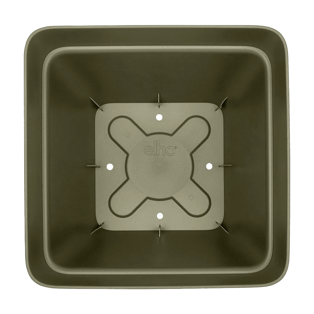 Bloempot Elho Vibia Campana vierkant 37cm - Saliegroen Bloempot Elho Vibia Campana Vierkant 37cm - Saliegroen -Bloempot Kortings Winkel vibia campana vierkant 37 plantenbak saliegroen 3 8