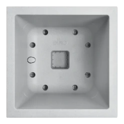 Elho Vivo Next Vierkant Wielen 40cm - Warm Grijs 4 Elho Vivo Next Vierkant Wielen 40cm - Warm Grijs -Bloempot Kortings Winkel vivo matt vierkant wielen 40cm warm grijs 3 1