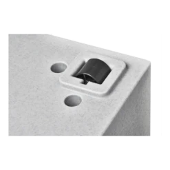 Elho Vivo Next Lang Wielen 60cm - Warm Grijs -Bloempot Kortings Winkel vivo next lang wielen 60cm warm grijs 4 1