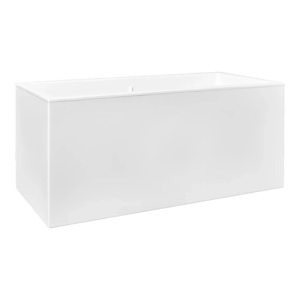 Vivo Next lang wielen 60cm - Wit Elho Vivo Next Lang Wielen 60cm - Wit -Bloempot Kortings Winkel