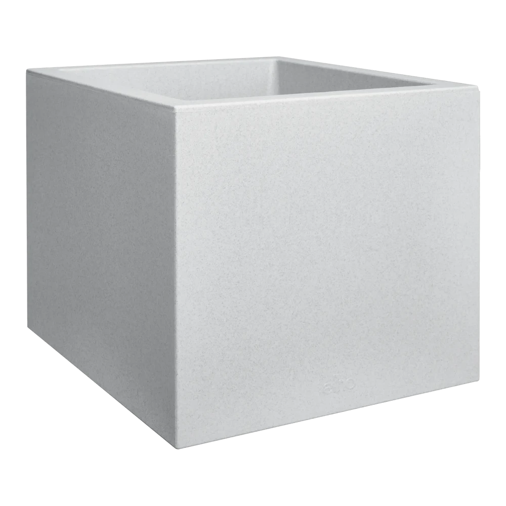 Vivo Next vierkant wielen 30cm - Warm Grijs Elho Vivo Next Vierkant Wielen 30cm - Warm Grijs -Bloempot Kortings Winkel